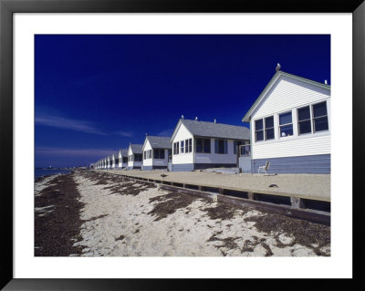 Line Of Ocean Front Cottages, Cape Cod by Gary D. Ercole Pricing Limited Edition Print image