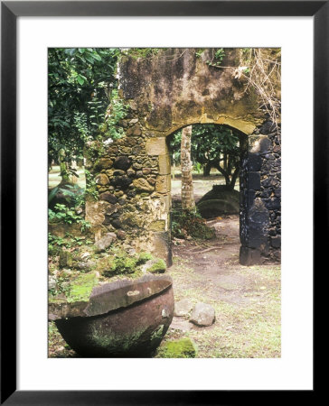 Old French Sugar Mill, Anse Chastanet Resort, Souffriere, St. Lucia, Caribbean by Greg Johnston Pricing Limited Edition Print image