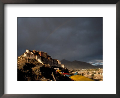 Potala At Sunset, Lhasa, Tibet by Vassi Koutsaftis Pricing Limited Edition Print image