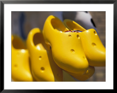 Souvenir Wooden Shoes, Noord Holland, Vollendam, Holland by Walter Bibikow Pricing Limited Edition Print image