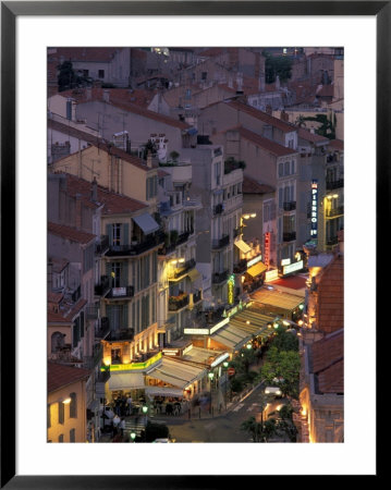 Overview Of Rue Faure, Cannes, France by Walter Bibikow Pricing Limited Edition Print image