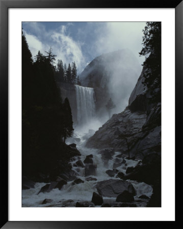 Scenic View Of Vernal Fall by Marc Moritsch Pricing Limited Edition Print image