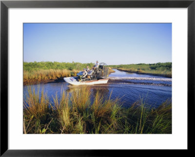 Air Boat On The Everglades, Florida, Usa by Sylvain Grandadam Pricing Limited Edition Print image