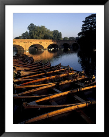 Clopton Bridge On River Avon, Stratford-On-Avon, England by Nik Wheeler Pricing Limited Edition Print image