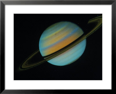 Saturn, Sixth Planet From The Sun by David Bases Pricing Limited Edition Print image
