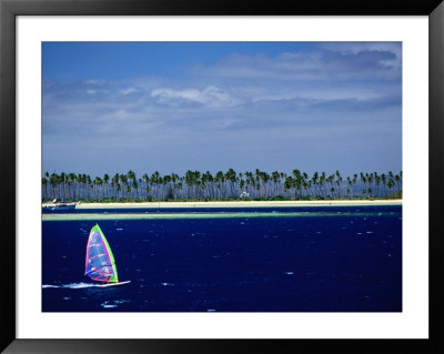 Windsurfer, Plantation Island, Fiji by Peter Hendrie Pricing Limited Edition Print image
