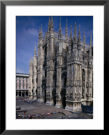Exterior Of Milan Cathedral, Milan, Italy by Jon Davison Pricing Limited Edition Print image