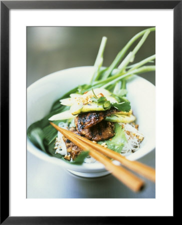 Rice Noodles With Beef And Thai Salad by David Loftus Pricing Limited Edition Print image