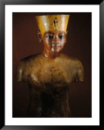 King Tutankhamun, Tut Manniken, Wooden Torso, Egyptian Museum, Valley Of The Kings, Egypt by Kenneth Garrett Pricing Limited Edition Print image