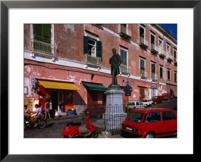 Street-Scene In Village, Procida, Campania, Italy by Bill Wassman Pricing Limited Edition Print image