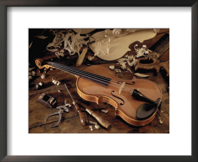 Violin And Tools by Martin Fox Pricing Limited Edition Print image