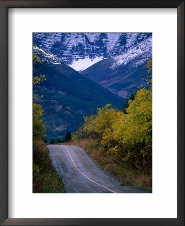 Road To Red Rock Canyon, Waterton Lakes National Park, Alberta, Canada by Lawrence Worcester Pricing Limited Edition Print image