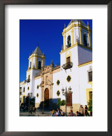 Church In Plaza Del Socorro., Ronda, Andalucia, Spain by Christopher Groenhout Pricing Limited Edition Print image