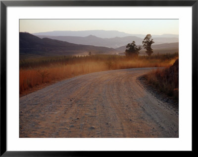 Road Between Lower Loteni And Himeville In The Southern Drakensberg Ranges, South Africa by Richard I'anson Pricing Limited Edition Print image