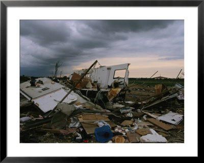 Destruction Left In The Wake Of A Fierce F4 Category Tornado by Peter Carsten Pricing Limited Edition Print image