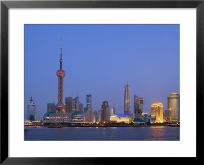 Pudong Skyline, Shanghai, China by Michele Falzone Pricing Limited Edition Print image