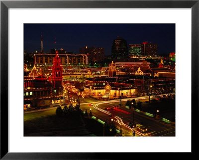 Kansas City Plaza, At Christmas, Missouri by John Dominis Pricing Limited Edition Print image