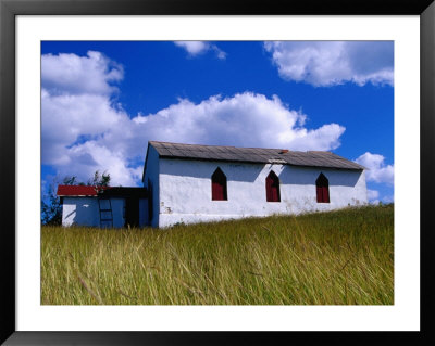 Old Church In Field, Cat Island, Bahamas by Greg Johnston Pricing Limited Edition Print image