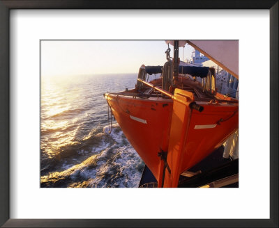 Lifeboat Aboard Ferry, Sweden by Jan Halaska Pricing Limited Edition Print image