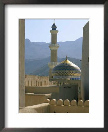 The Mosque Seen From The Fort, Town Of Nizwa, Sultanate Of Oman, Middle East by Bruno Barbier Pricing Limited Edition Print image