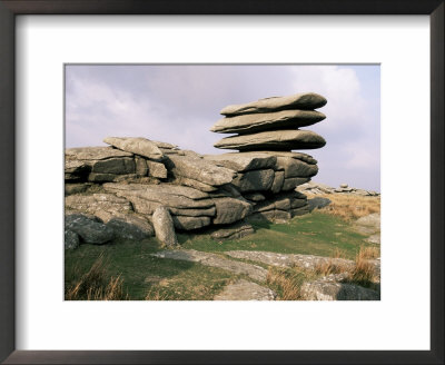 Rough Tor Rocks, Bodmin Moor, Near Camelford, Cornwall, England, United Kingdom by Roy Rainford Pricing Limited Edition Print image