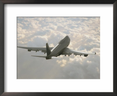 Airplane Flying Above Clouds by Peter Walton Pricing Limited Edition Print image