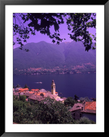 Church & Lake Como, Tuscany by Bill Bachmann Pricing Limited Edition Print image
