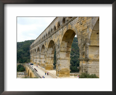 Pont Du Gard, Roman Aqueduct, France by Lisa S. Engelbrecht Pricing Limited Edition Print image