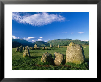 Castlerigg Stone Circle, The Lake District, Uk by Ian West Pricing Limited Edition Print image