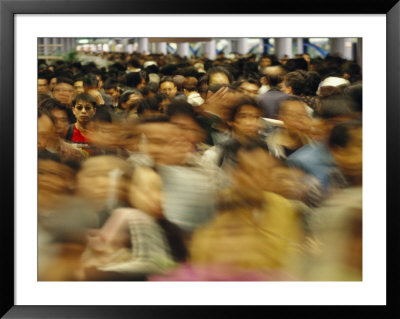 Lo Wu Border Crossing Between Shenzen China And Hong Kong by Eightfish Pricing Limited Edition Print image