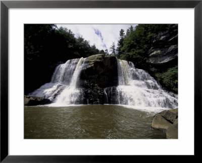 River Waterfall, Usa by Michael Brown Pricing Limited Edition Print image