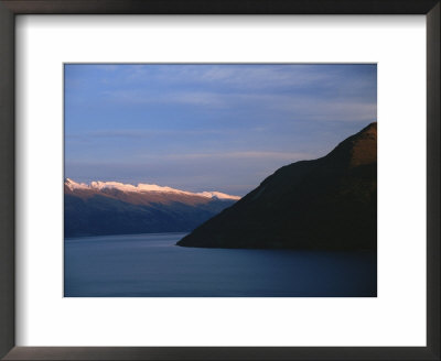 Looking At Mountains Across Lake Wakatipu by Todd Gipstein Pricing Limited Edition Print image