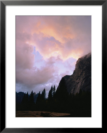 Twilight View Of Clouds Above The Merced River by Marc Moritsch Pricing Limited Edition Print image
