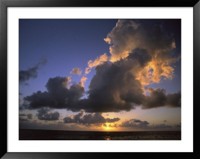 Sunset Near Silk Cay, Belize by Ed George Pricing Limited Edition Print image