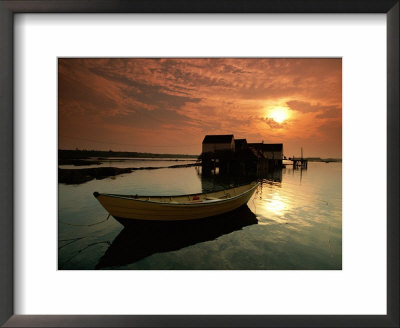 A View Of Blue Rocks At Sunrise by James P. Blair Pricing Limited Edition Print image