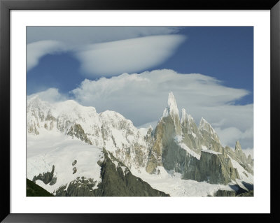 Clouds Over Patagonias Snow-Covered Cerro Torre Massif by Jimmy Chin Pricing Limited Edition Print image