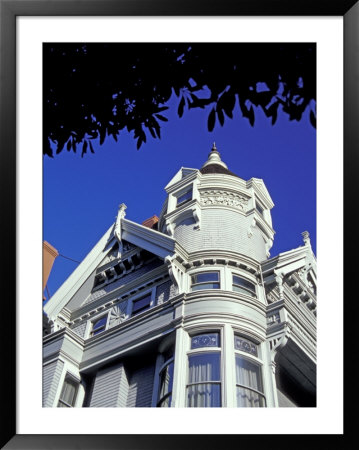 Haas-Lilienthal Victorian Home On Van Ness Street, San Francisco, California, Usa by William Sutton Pricing Limited Edition Print image