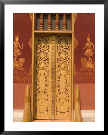 Temple Door, Laos by Gavriel Jecan Pricing Limited Edition Print image