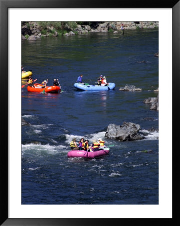 Rafting On The Trinity River, California by Frank Siteman Pricing Limited Edition Print image