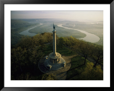 Memorial To The Battle Of Chattanooga Overlooks The Tennessee River by Sam Abell Pricing Limited Edition Print image