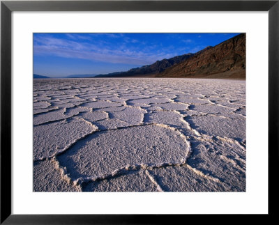 Salt Flats, Death Valley National Park, Death Valley National Park, California, Usa by Carol Polich Pricing Limited Edition Print image