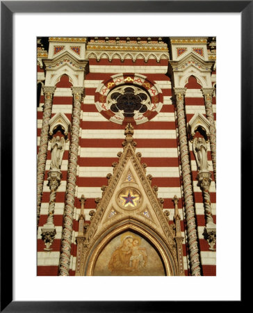 Facade Of Iglesia Del Carmen (1938) In District Of La Candelaria, Bogota, Colombia by Krzysztof Dydynski Pricing Limited Edition Print image