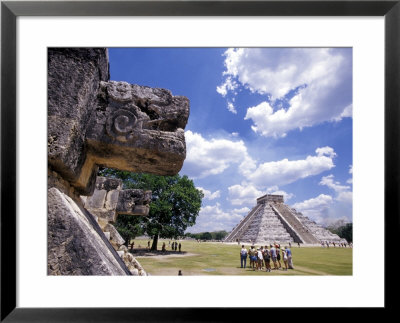 View Of The Mayan Site Of Chichen Itza, Yucatan, Mexico by Greg Johnston Pricing Limited Edition Print image