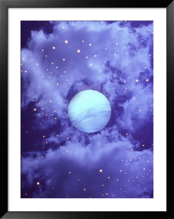 Computer Generated Of Planet In Space by Bill Binger Pricing Limited Edition Print image