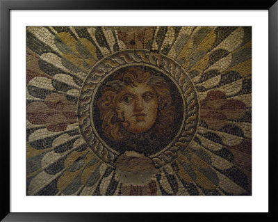 A Roman Mosaic Floor Panel, Roman Museum Of Antiquities by Richard Nowitz Pricing Limited Edition Print image