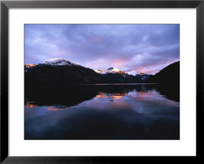 Sunset On Punchbowl Lake, Misty Fiords National Monument, Alaska by Michael Melford Pricing Limited Edition Print image