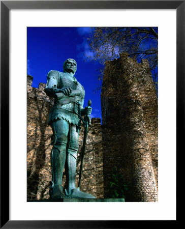 Statue Of Dom Fernando At Citadel, Braganca, Portugal by Anders Blomqvist Pricing Limited Edition Print image