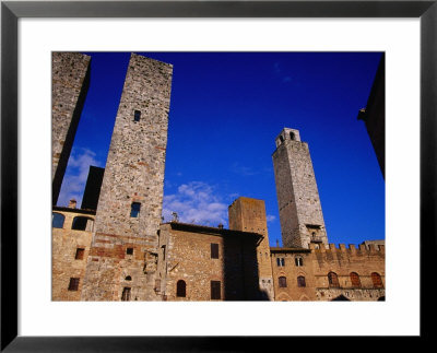 Historic Towers San Gimignano, Tuscany, Italy by Glenn Beanland Pricing Limited Edition Print image