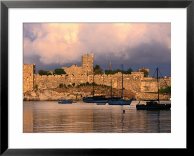 Exterior Of Bodrum Castle Of The Knights Of St. John, Bodrum, Turkey by John Elk Iii Pricing Limited Edition Print image