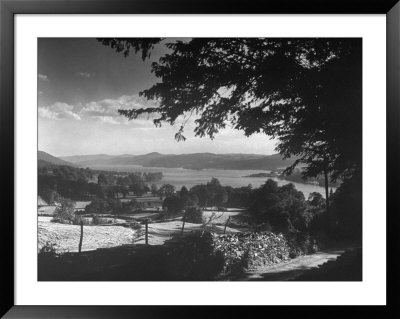 View Of Countryside Property Owned By Beatrix Potter by George Rodger Pricing Limited Edition Print image